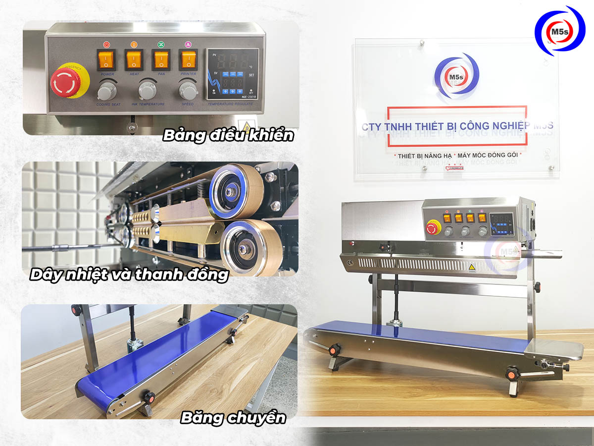 Các bộ phận máy hàn túi liên tục dạng đứng có in date FRBM-810ID Các bộ phận máy hàn túi liên tục dạng đứng có in date FRBM-810ID