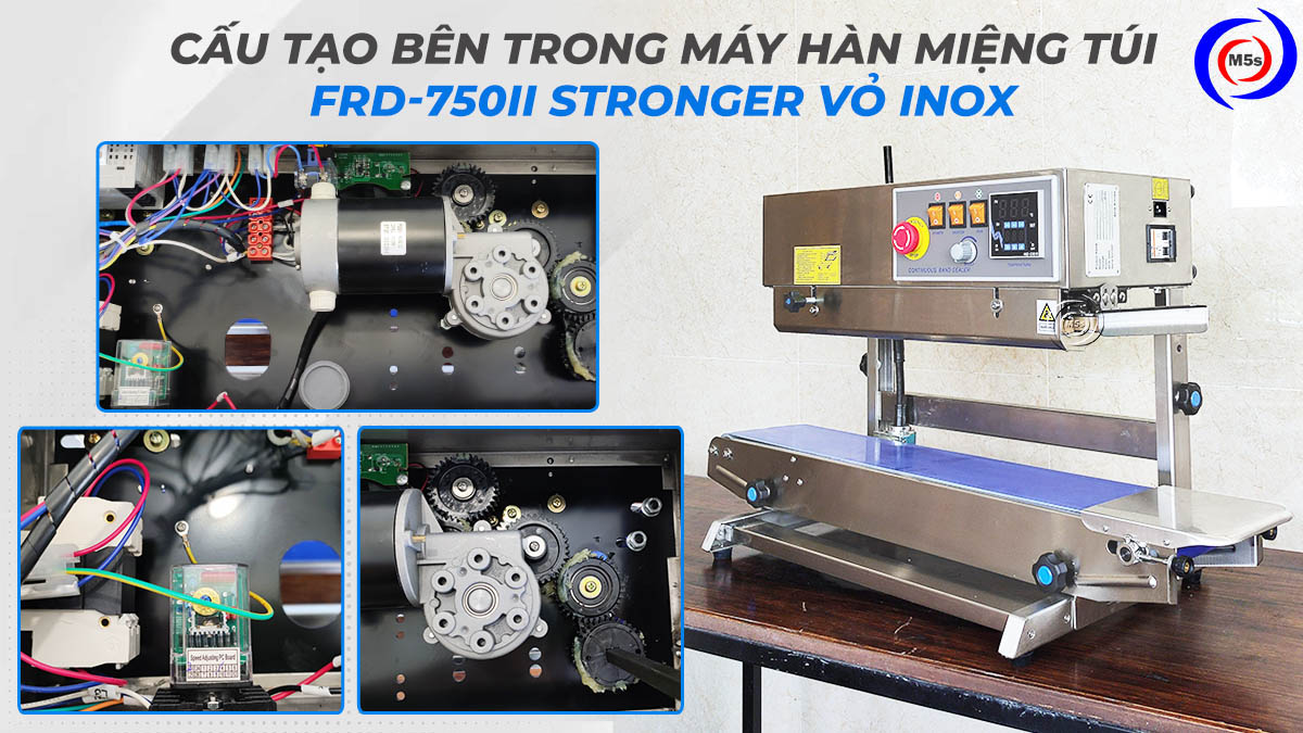 Cấu tạo máy hàn túi dạng đứng Stronger FRD-750II Cấu tạo máy hàn túi dạng đứng Stronger FRD-750II