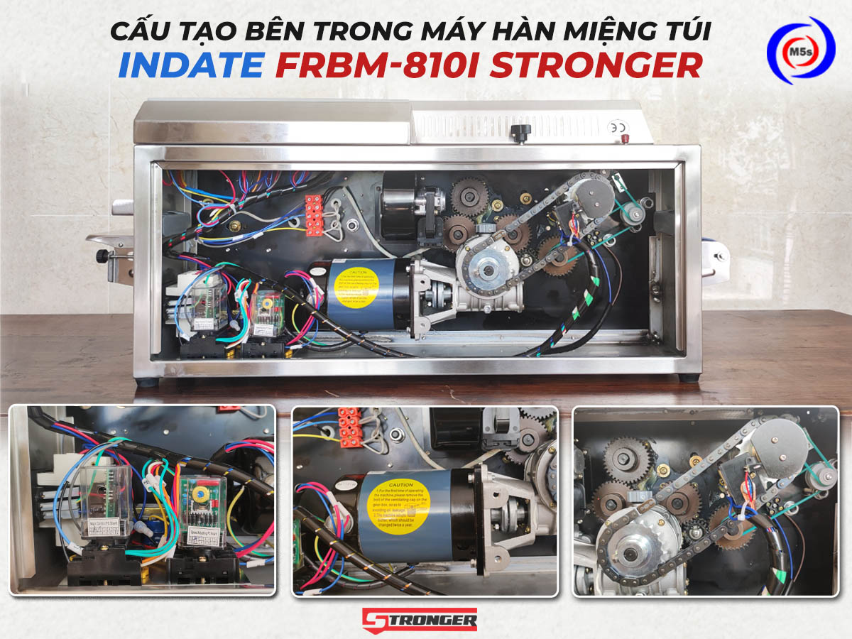 Cấu tạo máy hàn túi liên tục in date FRBM-810I Cấu tạo máy hàn túi liên tục in date FRBM-810I
