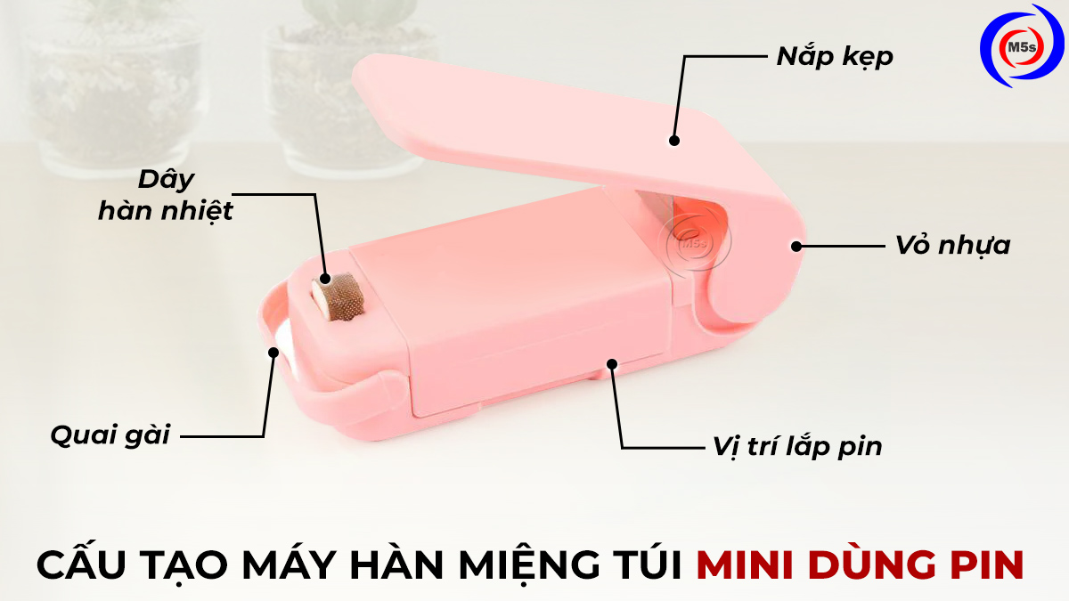 cấu tạo của máy hàn miệng túi mini dùng pin cấu tạo của máy hàn miệng túi mini dùng pin