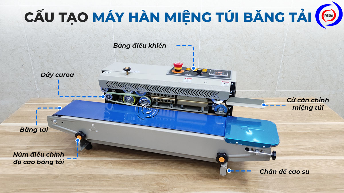 cấu tạo máy hàn miệng túi băng tải cấu tạo máy hàn miệng túi băng tải