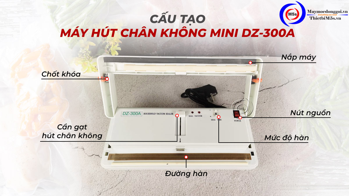 Cấu tạo máy hút chân không DZ-300a Cấu tạo máy hút chân không DZ-300a