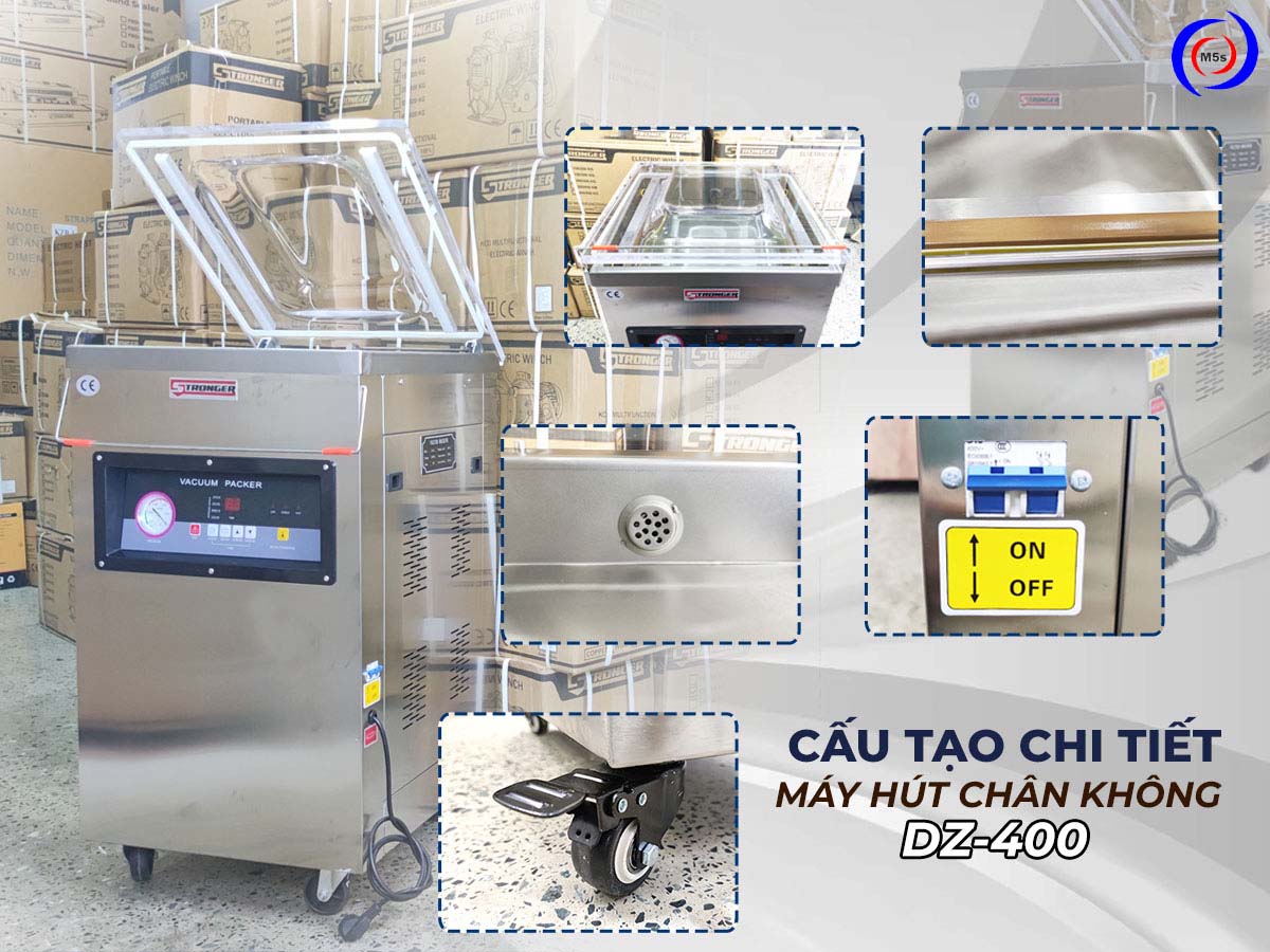 Các bộ phận của máy hút chân không công nghiệp DZ-400 Các bộ phận của máy hút chân không công nghiệp DZ-400