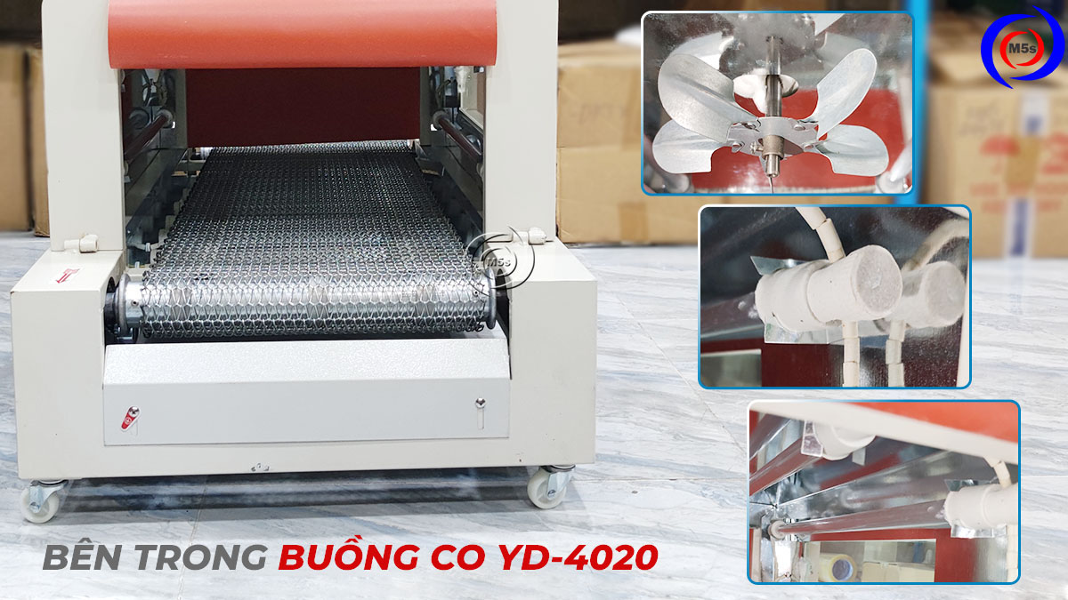 Bên trong buồng co YD-4020 Bên trong buồng co YD-4020