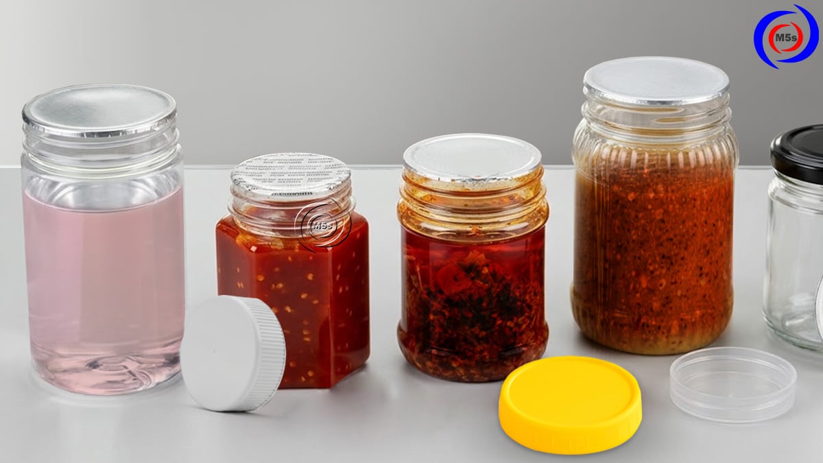 Chai đựng nước được seal màng nhôm Chai đựng nước được seal màng nhôm