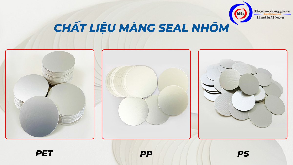 Chất liệu màng seal nhôm Chất liệu màng seal nhôm