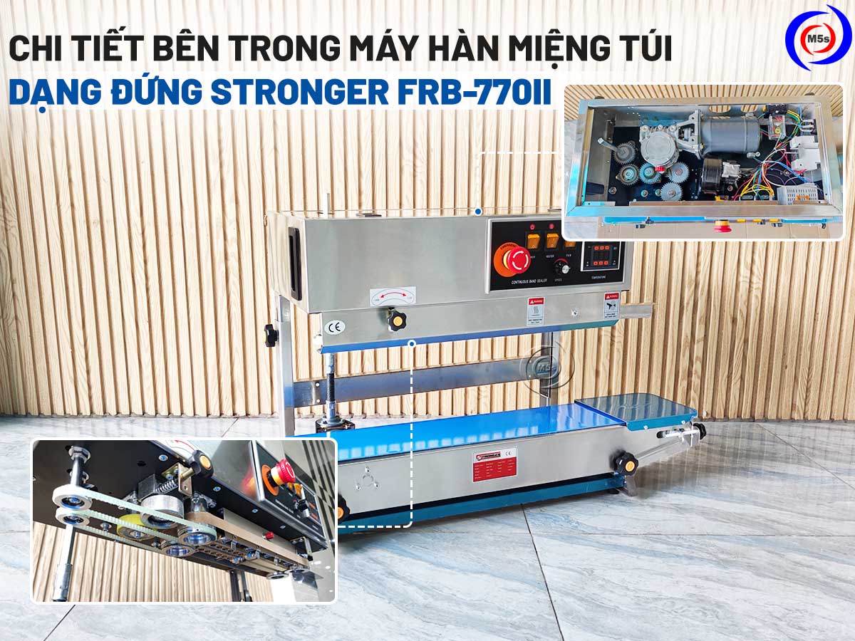 Cấu tạo bên trong của máy hàn túi dạng đứng FRB-770II Cấu tạo bên trong của máy hàn túi dạng đứng FRB-770II