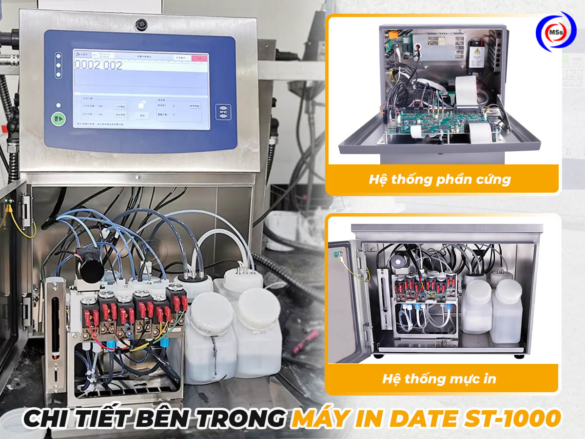 Hệ thống cấp mực máy in date ST-1000 Hệ thống cấp mực máy in date ST-1000