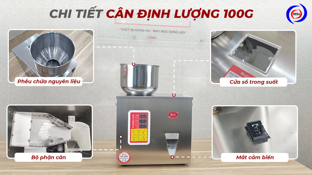 Cân định lượng 100g Cân định lượng 100g