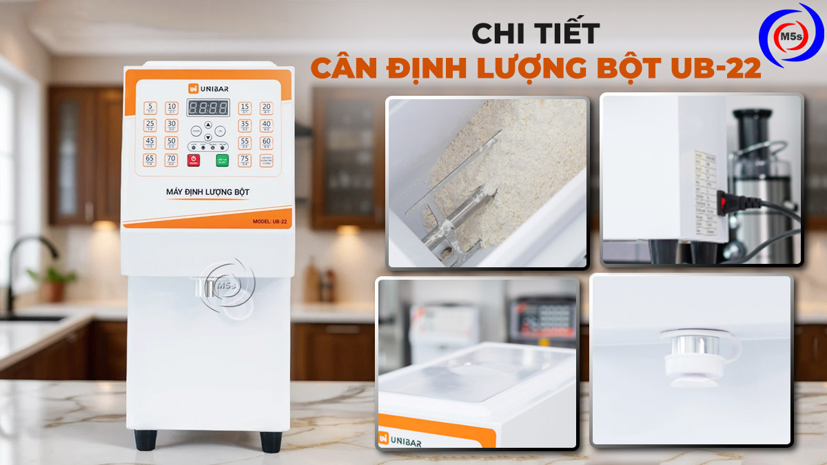 cân định lượng bột Unibar UB-22 cân định lượng bột Unibar UB-22
