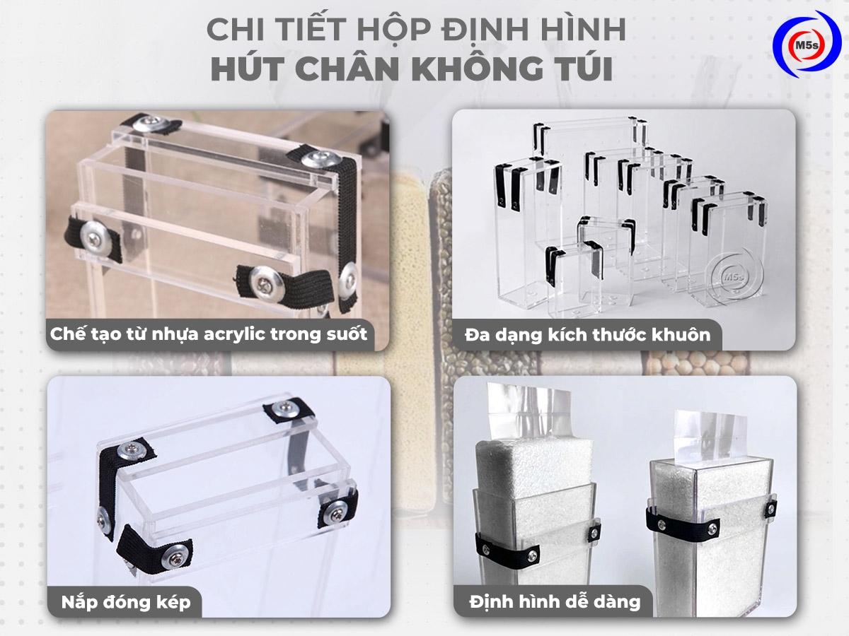 Hộp định hình túi hút chân chân không Hộp định hình túi hút chân chân không