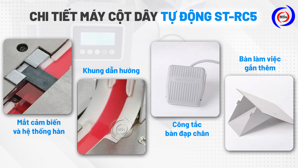 Chi tiết máy cột dây OPP tự động ST-RC5 Chi tiết máy cột dây OPP tự động ST-RC5