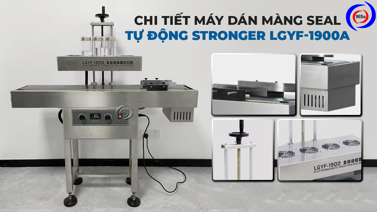 Chi tiết máy dán màng seal tự động LGYF-1900A Chi tiết máy dán màng seal tự động LGYF-1900A