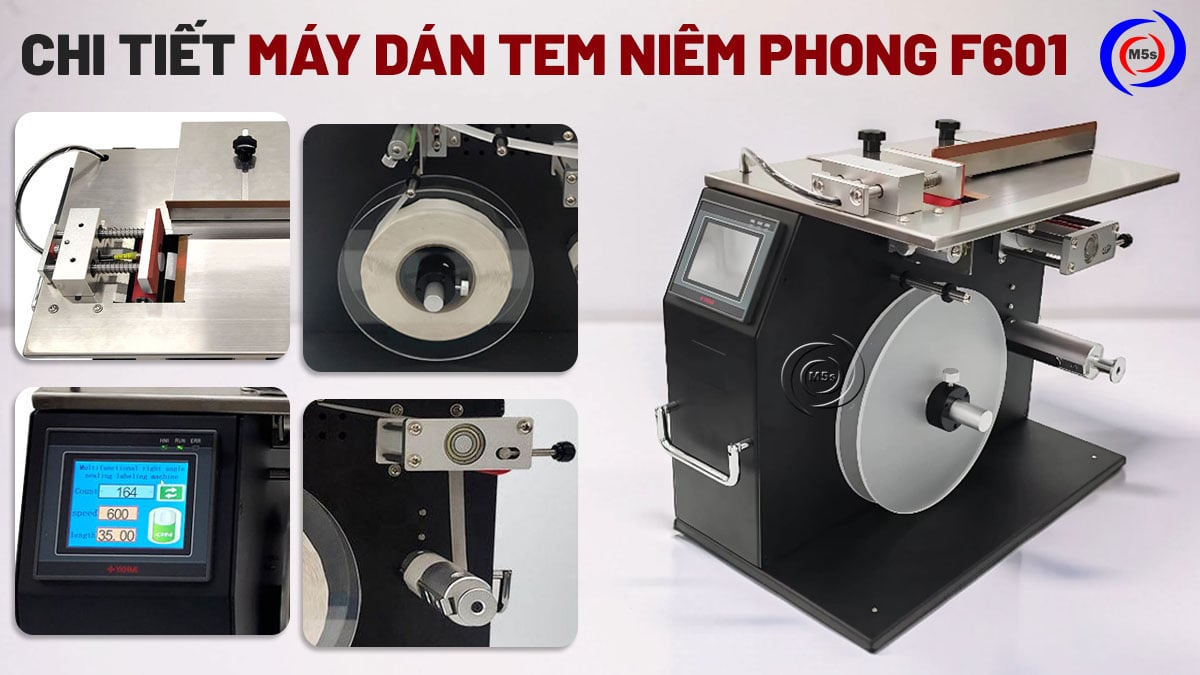 chi tiết máy dán nhãn niêm phong hộp F601 chi tiết máy dán nhãn niêm phong hộp F601