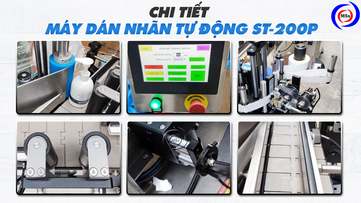 Các bộ phận của máy dán nhãn tự động ST-200P Các bộ phận của máy dán nhãn tự động ST-200P