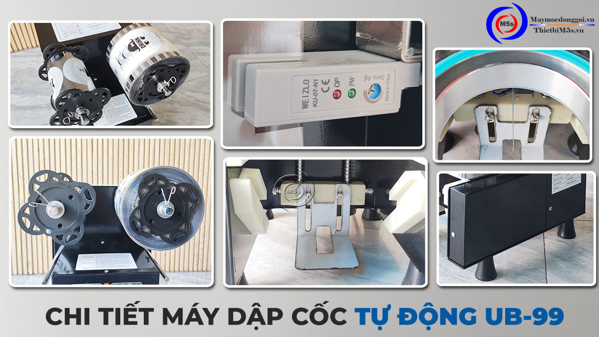 Chi tiết máy dập cốc tự động UB-99 Chi tiết máy dập cốc tự động UB-99