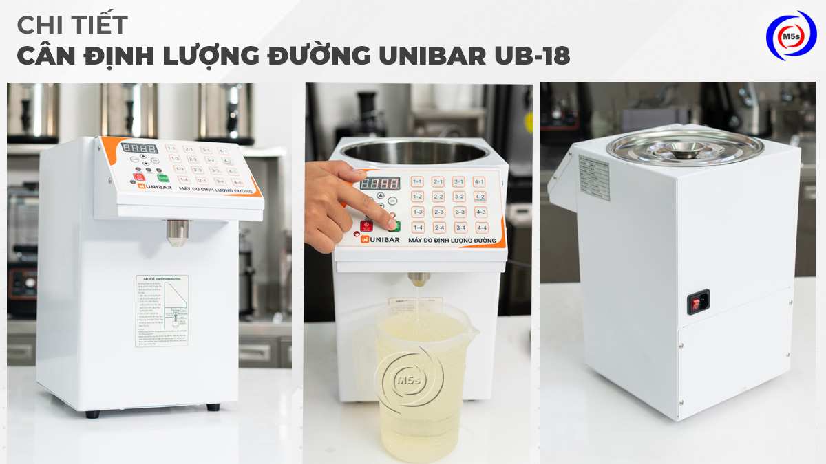 cân định lượng đường Unibar UB-18 cân định lượng đường Unibar UB-18