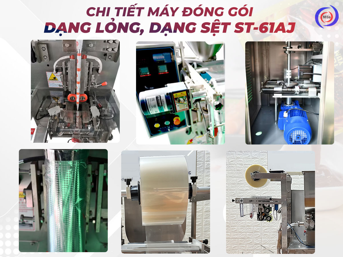 Máy đóng gói dạng lỏng, dạng sệt ST-61AJ Máy đóng gói dạng lỏng, dạng sệt ST-61AJ