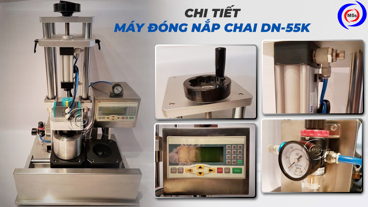 chi tiết máy đóng nắp chai DN-55K chi tiết máy đóng nắp chai DN-55K