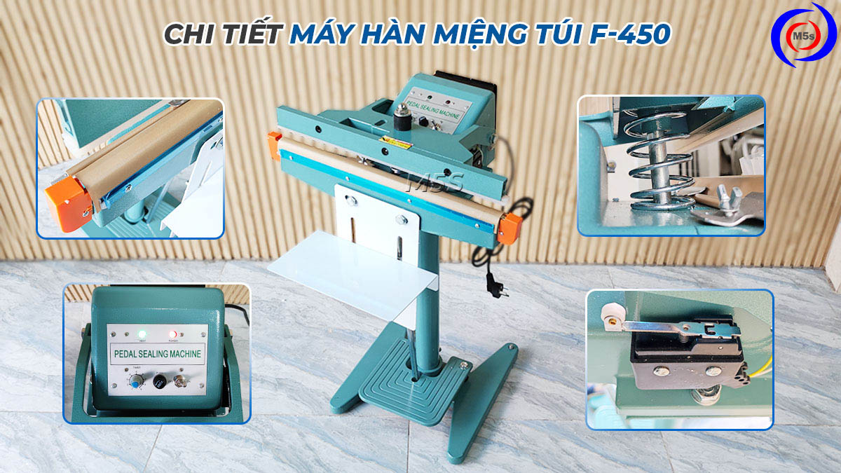 chi tiết máy hàn miệng túi dập chân F-450 chi tiết máy hàn miệng túi dập chân F-450