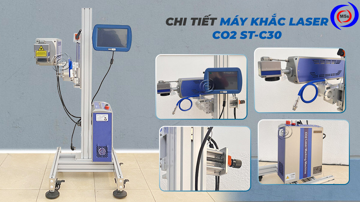 Máy khắc laser CO2 ST-C30 Máy khắc laser CO2 ST-C30