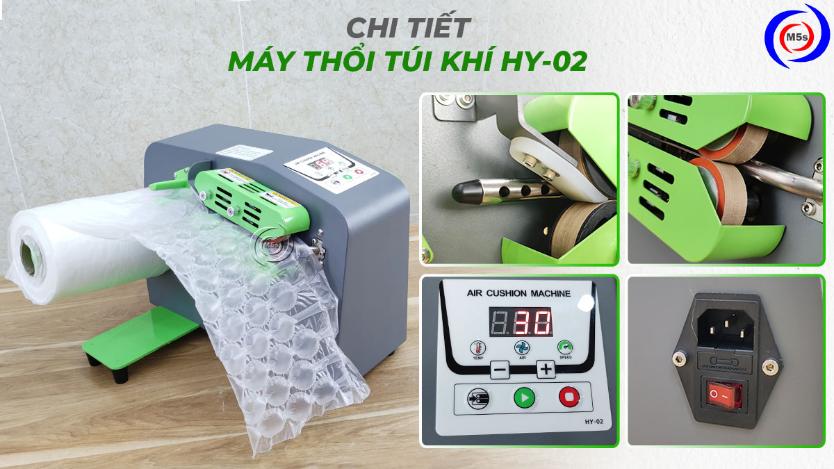 Máy thổi túi khí chống sốc HY-02 Máy thổi túi khí chống sốc HY-02