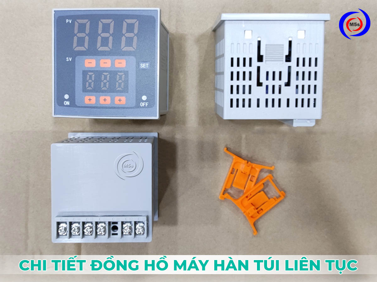 Đồng hồ gia nhiệt của máy hàn miệng túi Đồng hồ gia nhiệt của máy hàn miệng túi