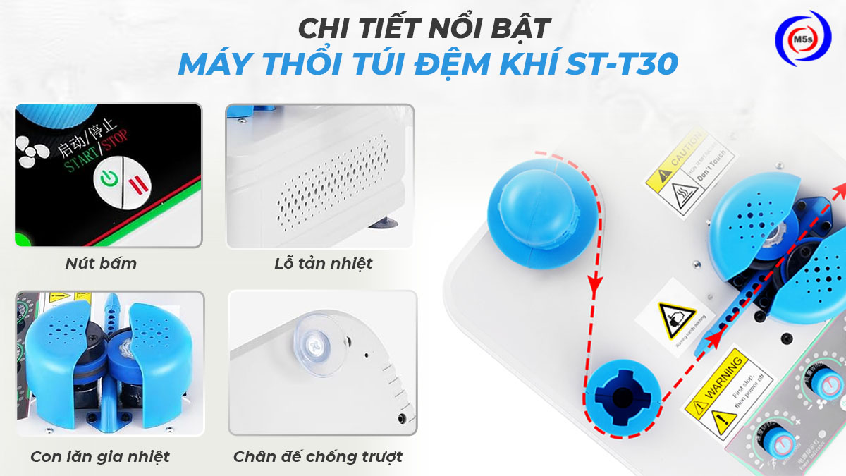 Máy thổi túi đệm khí chèn hàng ST-T30 Máy thổi túi đệm khí chèn hàng ST-T30