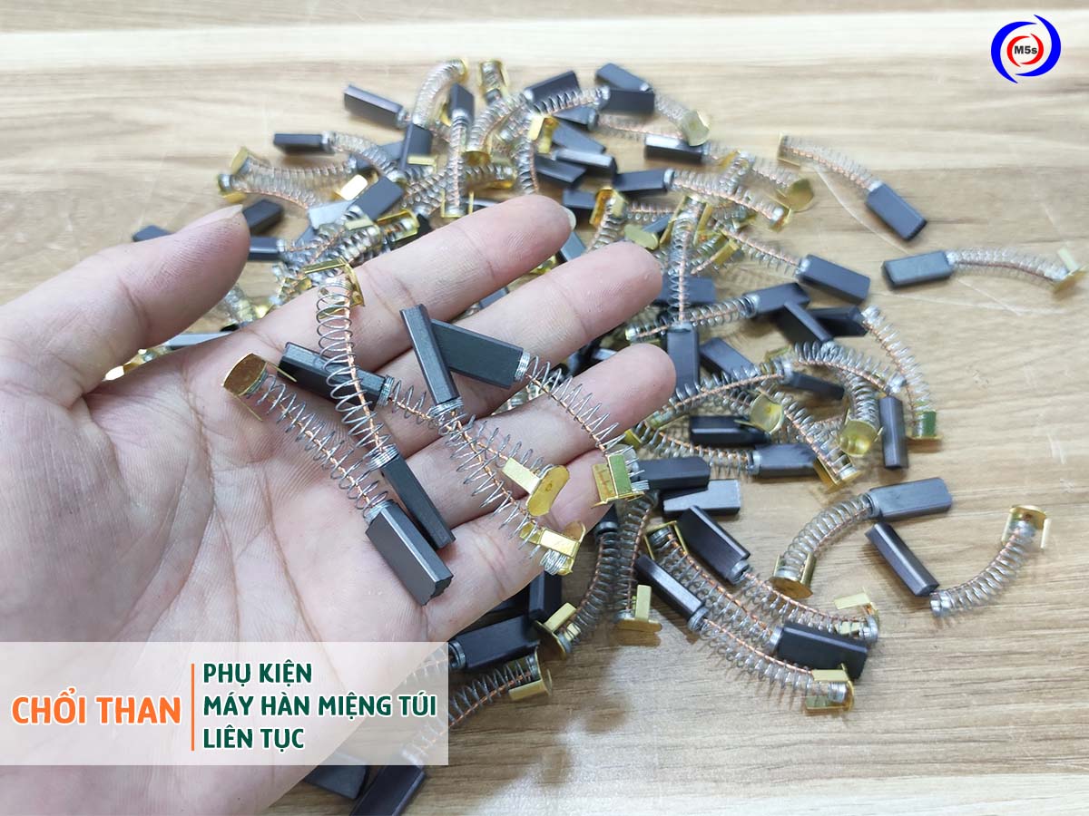 Chổi than của máy ép miệng túi liên tục Chổi than của máy ép miệng túi liên tục