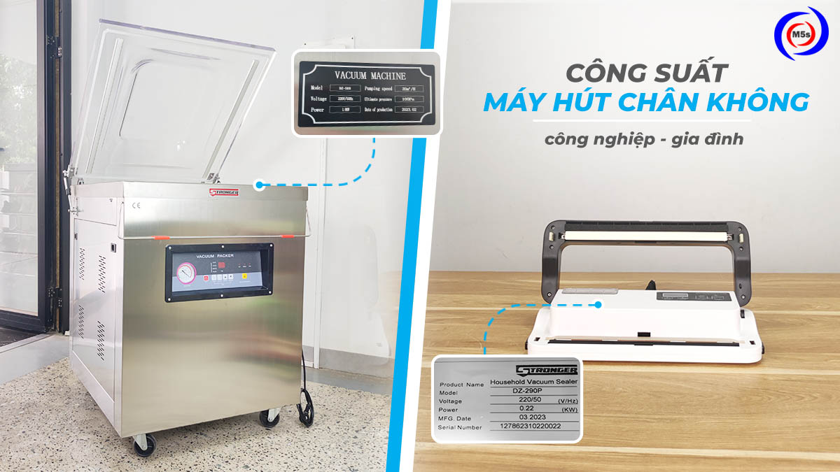 công suất máy hút chân không công suất máy hút chân không