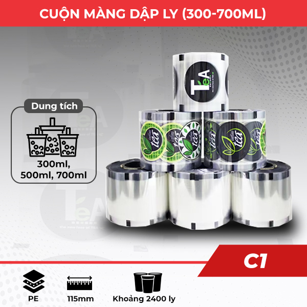 Cuộn màng dập ép ly Cuộn màng dập ép ly