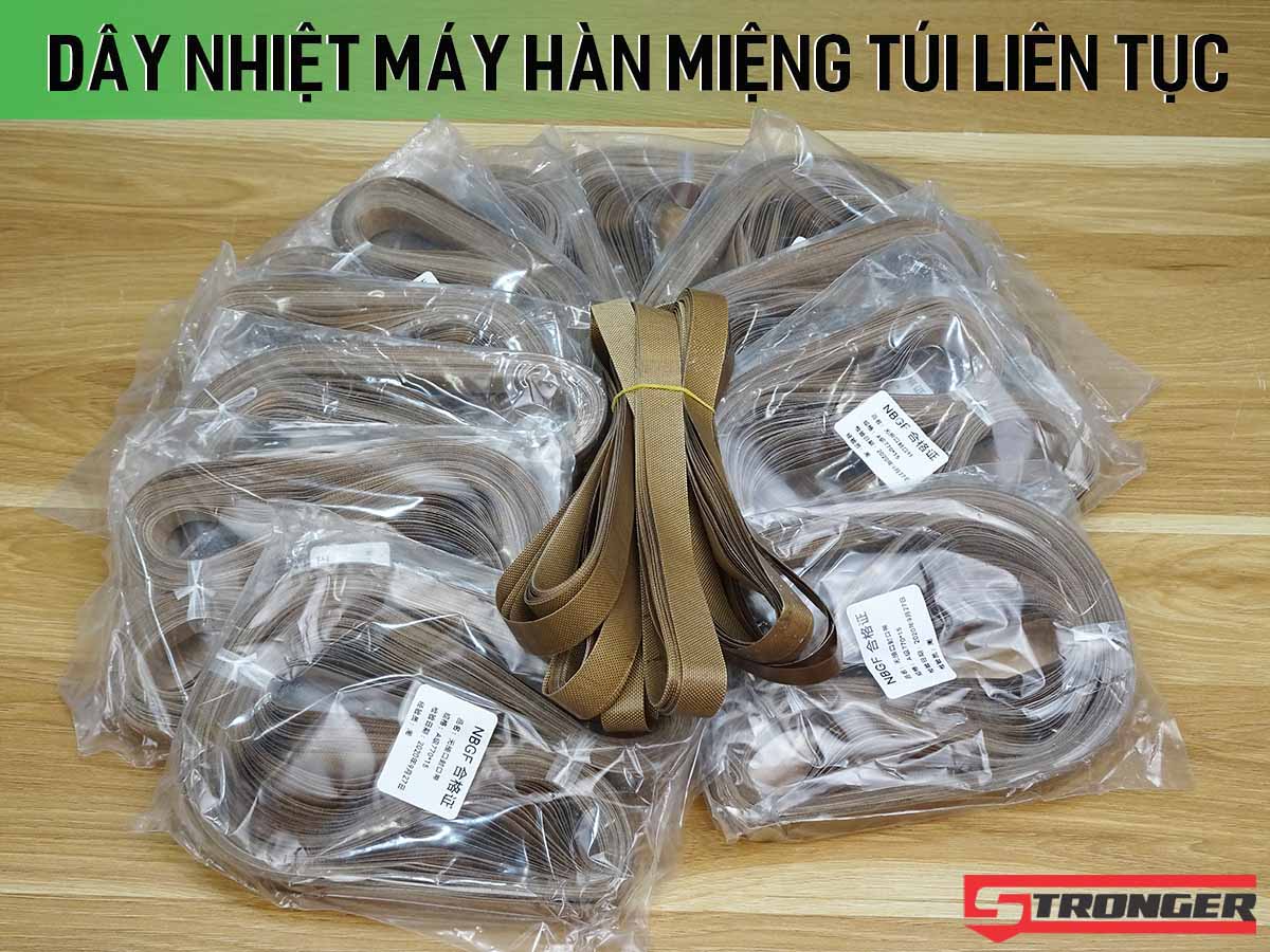 Dây nhiệt dùng cho máy hàn túi liên tục Dây nhiệt dùng cho máy hàn túi liên tục