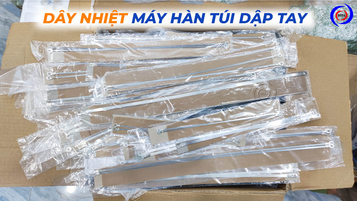 Dây nhiệt máy hàn miệng túi mini dập tay Dây nhiệt máy hàn miệng túi mini dập tay