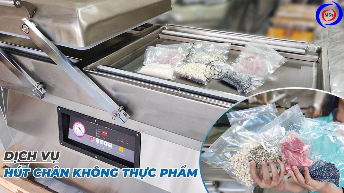 Dịch vụ hút chân không thực phẩm Dịch vụ hút chân không thực phẩm