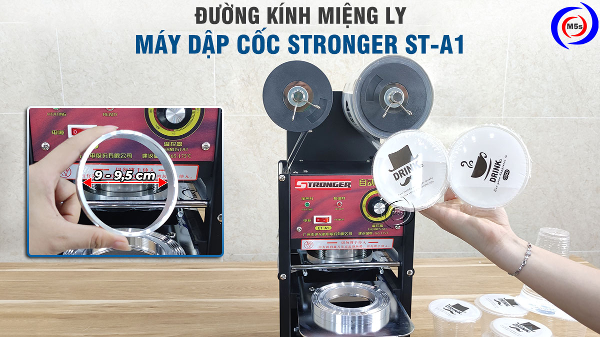 Đường kính máy dập cốc ST-A1 Đường kính máy dập cốc ST-A1