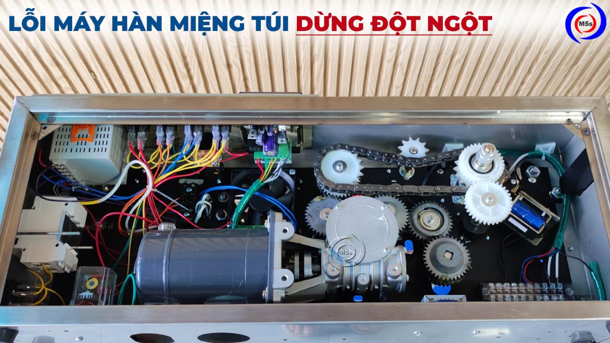 hệ thống điện và motor của máy hàn miệng túi liên tục hệ thống điện và motor của máy hàn miệng túi liên tục