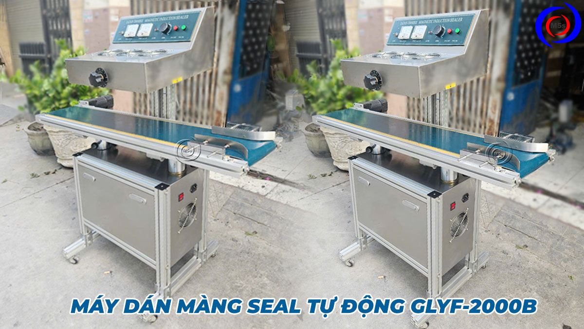 Máy dán màng seal tự động glyf-2000b tại M5s Máy dán màng seal tự động glyf-2000b tại M5s