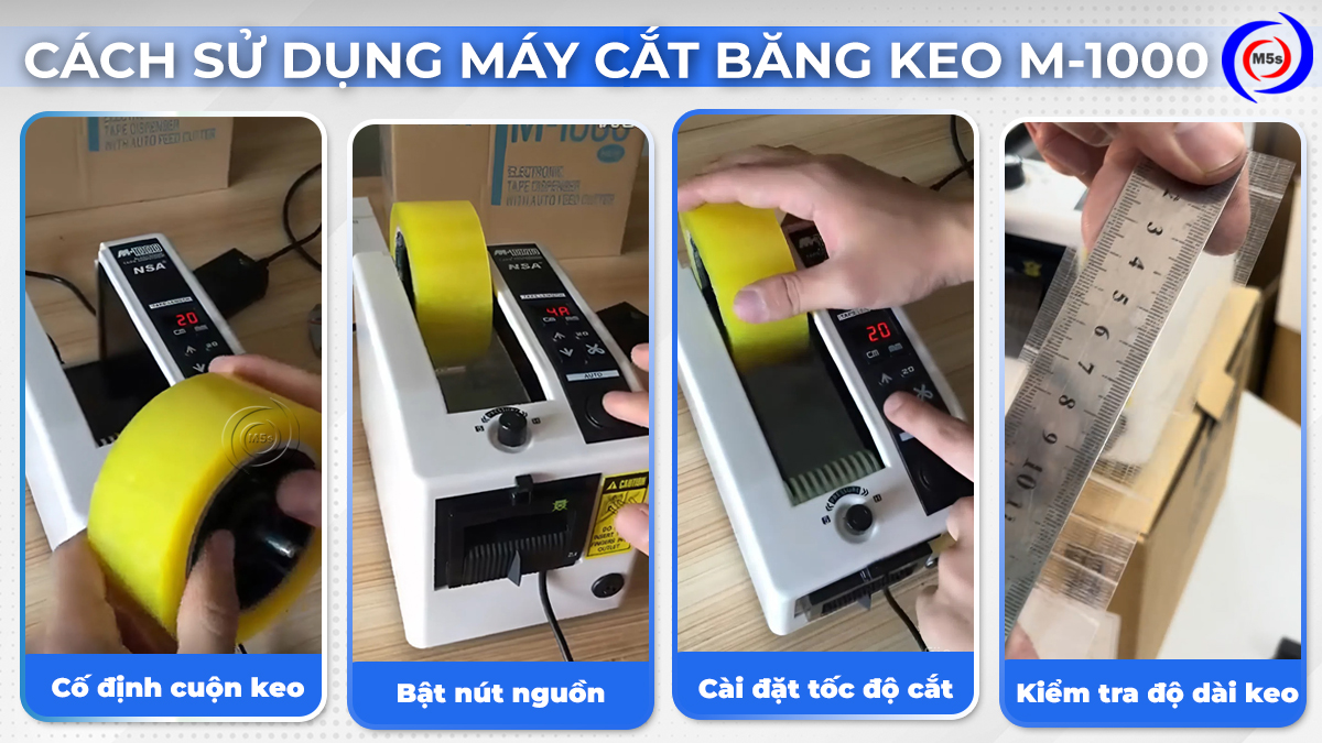 hướng dẫn sử dụng máy cắt băng keo M-1000 hướng dẫn sử dụng máy cắt băng keo M-1000