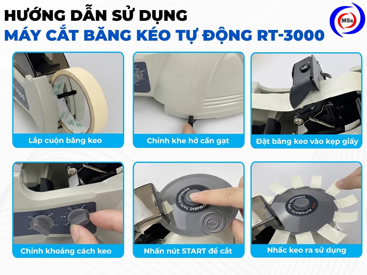 hướng dẫn sử dụng máy cắt băng keo tự động RT-3000 hướng dẫn sử dụng máy cắt băng keo tự động RT-3000