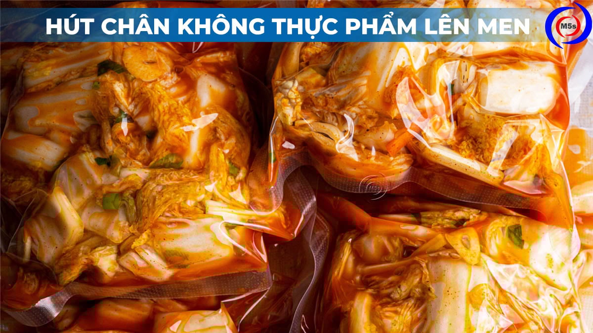 Hút chân không thực phẩm lên men Hút chân không thực phẩm lên men