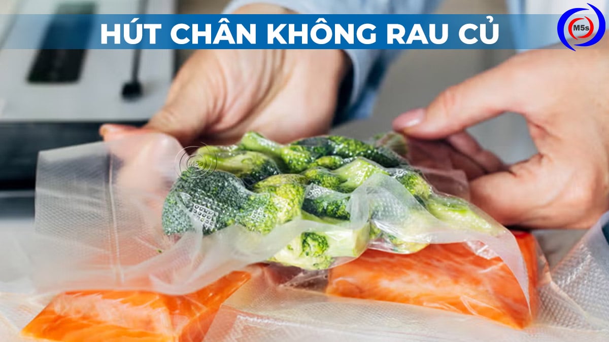 Hút chân không súp lơ Hút chân không súp lơ