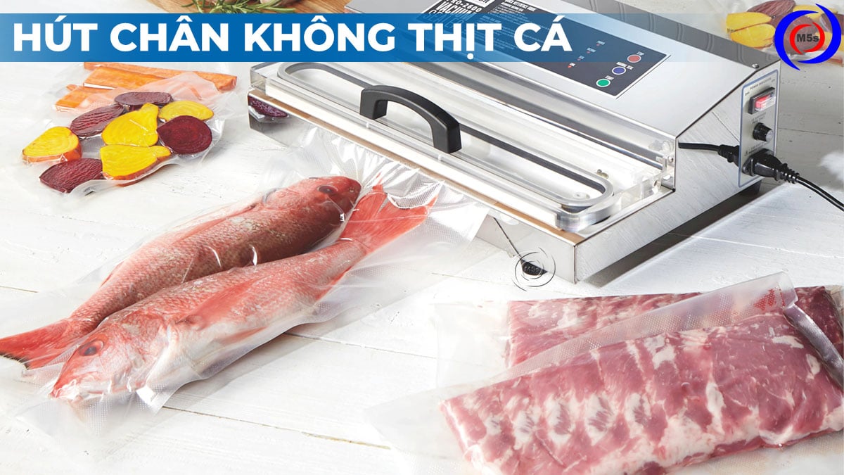 Hút chân không thịt, cá tươi Hút chân không thịt, cá tươi