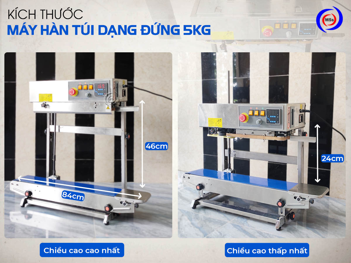 Máy hàn miệng túi dạng đứng 5kg FRB-770ID Stronger Máy hàn miệng túi dạng đứng 5kg FRB-770ID Stronger