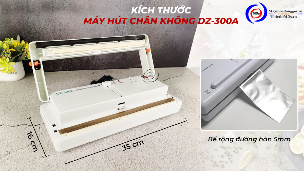 Kích thước máy hút chân không DZ-300a Kích thước máy hút chân không DZ-300a