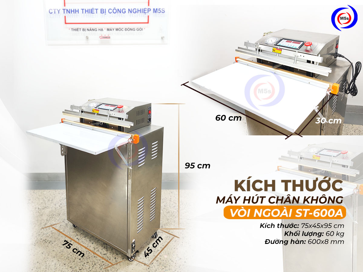 Máy hút chân không vòi ngoài ST-600A Máy hút chân không vòi ngoài ST-600A