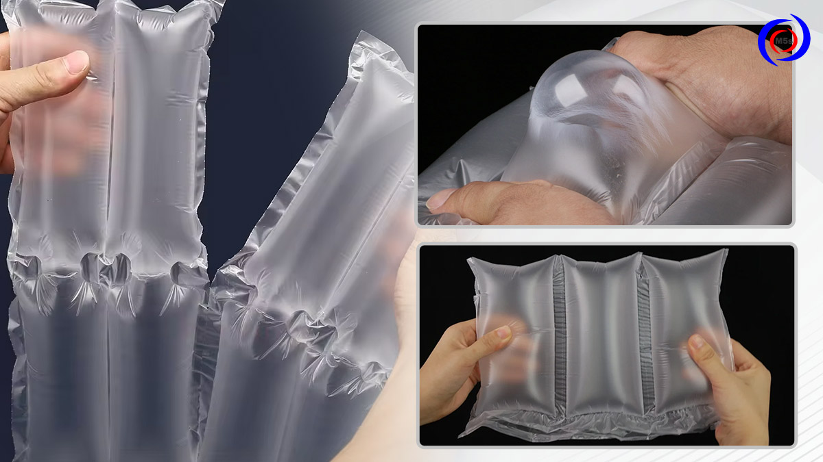 Máy thổi túi đệm khí phồng không đồng đều Máy thổi túi đệm khí phồng không đồng đều