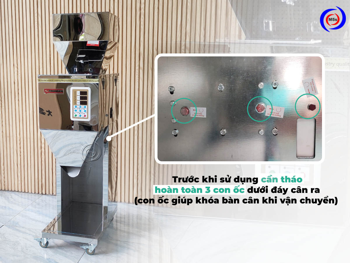 Lưu ý khi dùng máy định lượng 1kg Lưu ý khi dùng máy định lượng 1kg