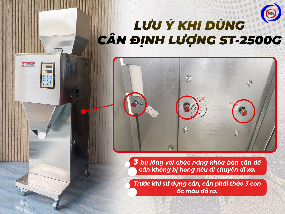 Lưu ý sử dụng cân định lượng 2500g Stronger Lưu ý sử dụng cân định lượng 2500g Stronger