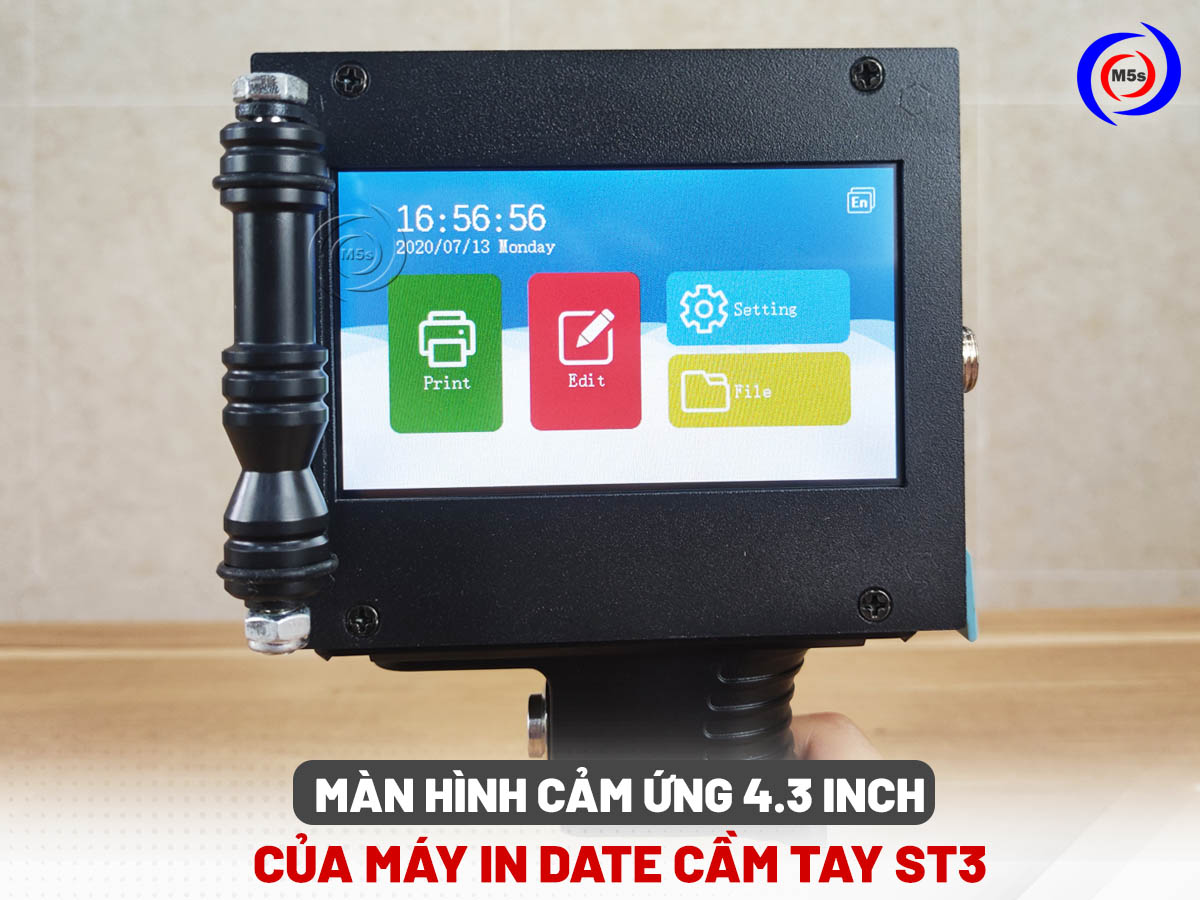 màn hình cảm ứng máy in date cầm tay ST3 màn hình cảm ứng máy in date cầm tay ST3