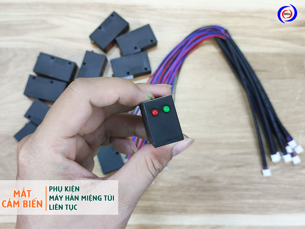 Mắt cảm biến của máy dán túi liên tục Mắt cảm biến của máy dán túi liên tục